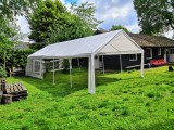 Partytent 5x10 mtr wit